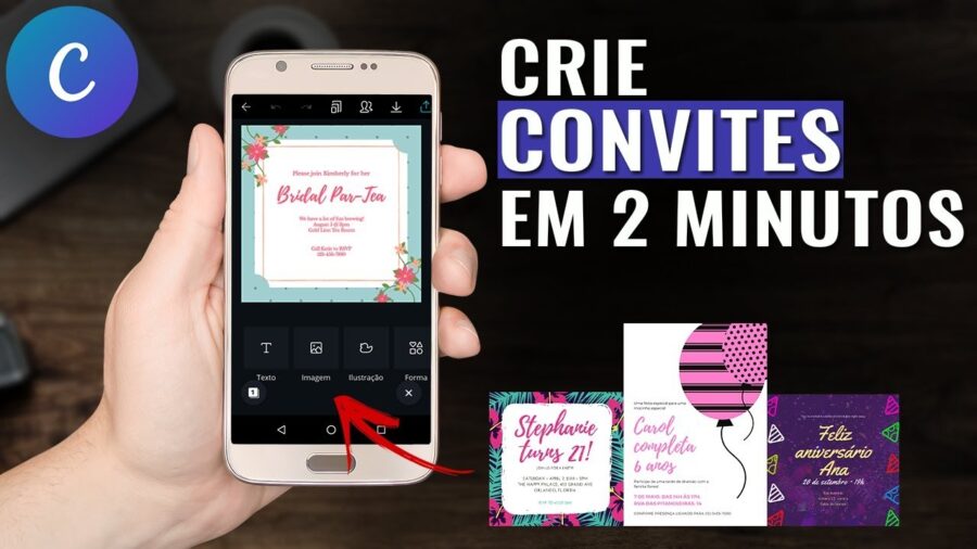 Como Criar Convites Personalizados de Forma Fácil e Rápida