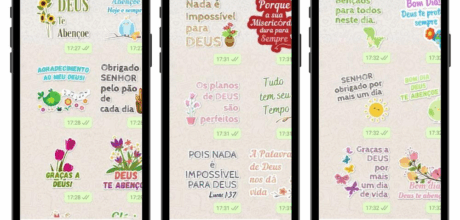 Aplicativo grátis de figurinhas gospel para WhatsApp
