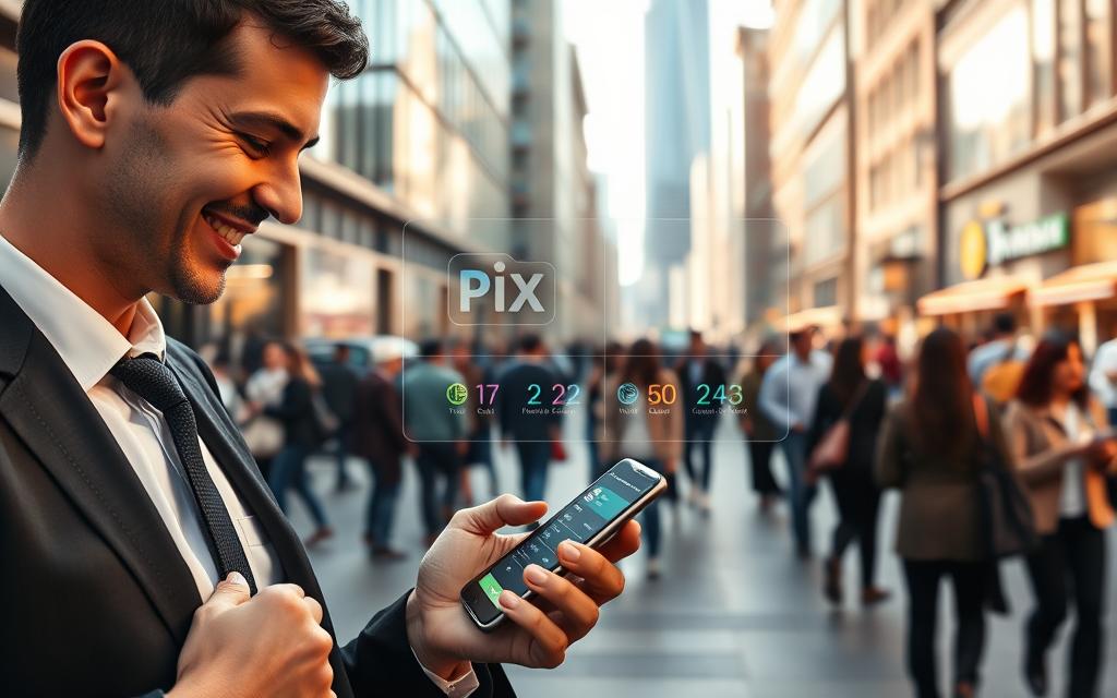 Pix transações financeiras