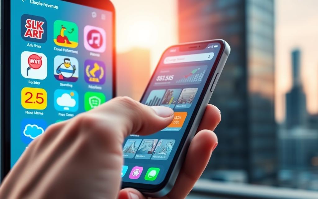 publicidade digital em aplicativos