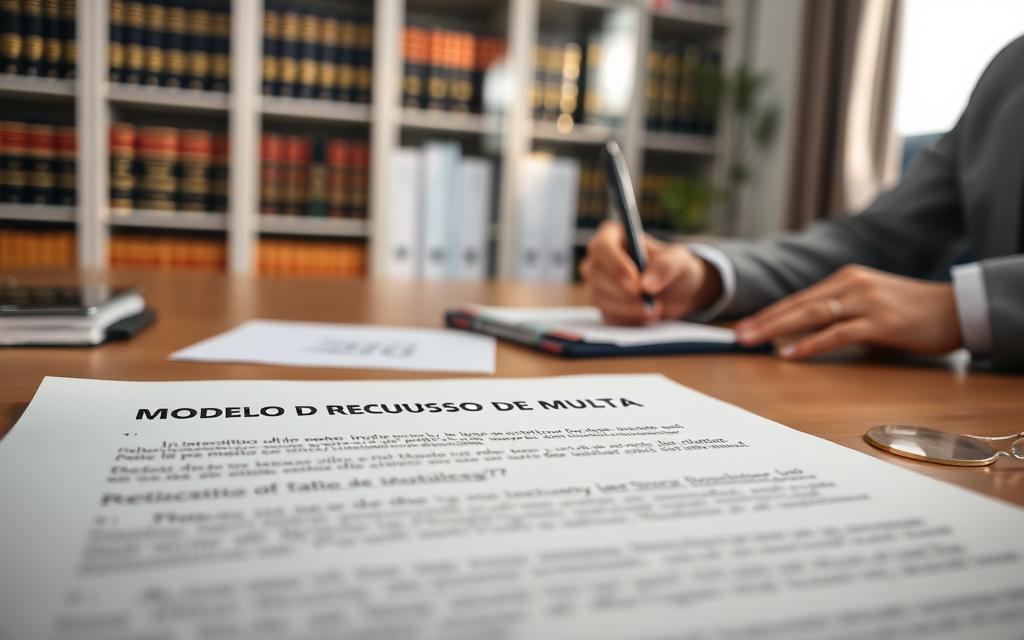 modelo de recurso de multa