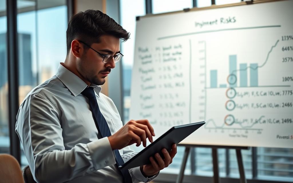 como calcular risco de investimento